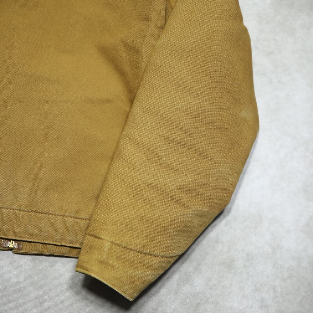 Vintage Carhartt J001 BRN Faded Brown Detroit Jacket Size Small - Picture 11 of 16